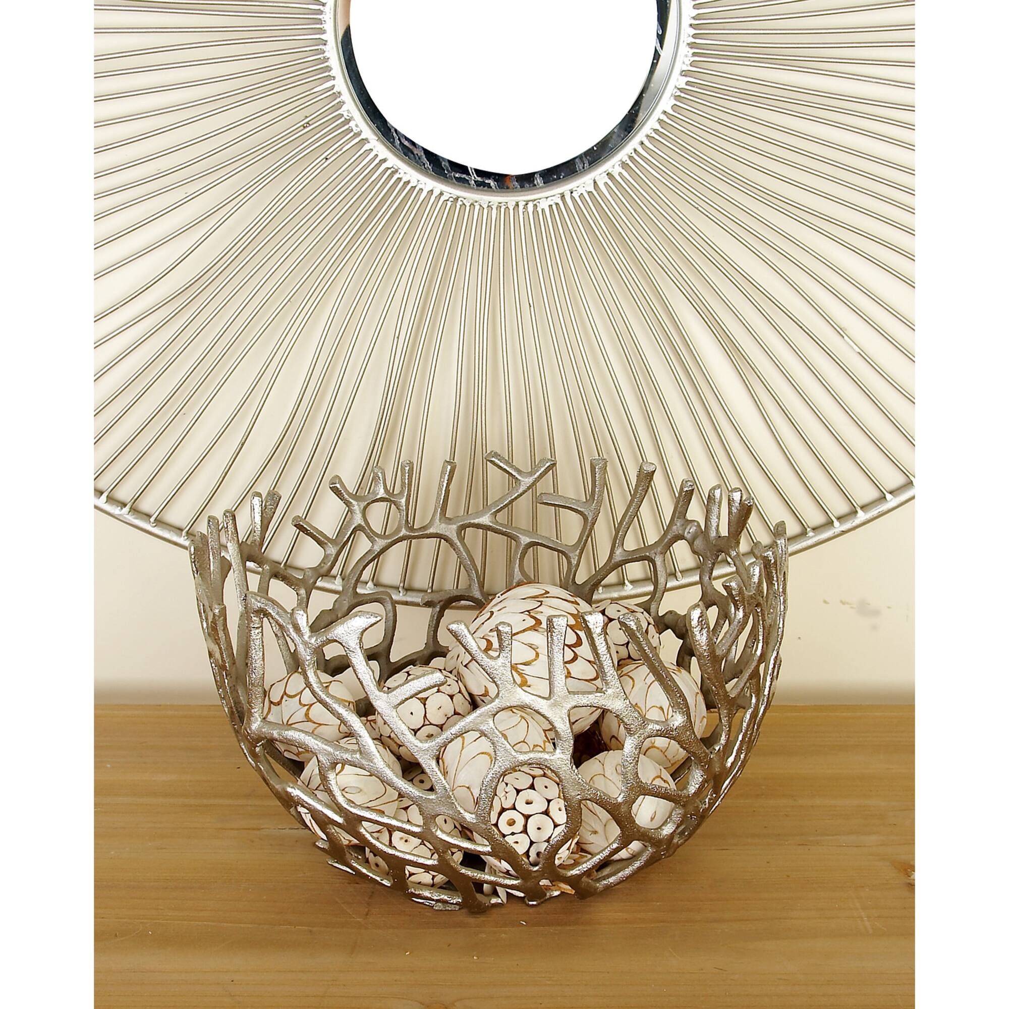 Aluminum Coastal Decorative Bowl Set